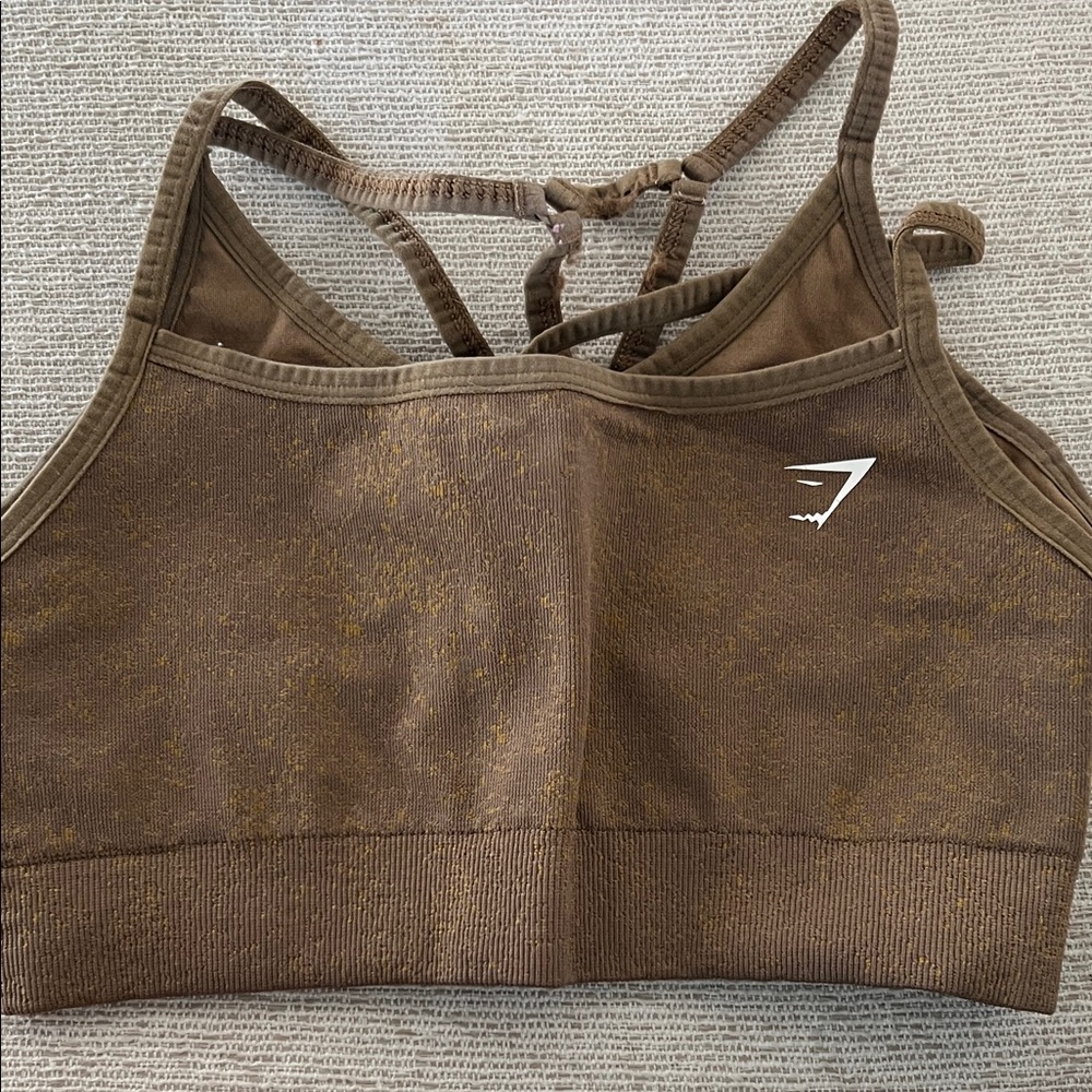 Gymshark Brown Sports Bra